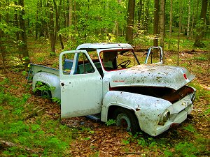 Damaged Truck