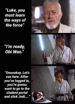 Online Learning in a Galaxy Far Far Away 